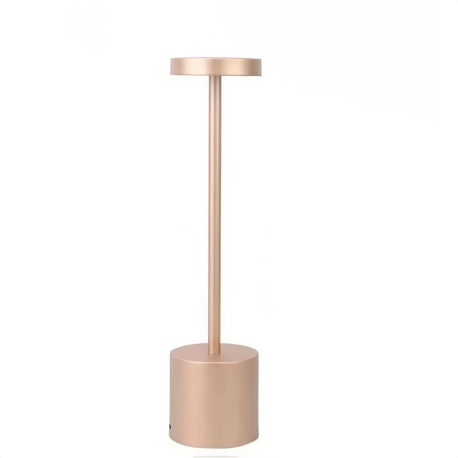 Lámpara de mesa LED con sensor táctil, luz nocturna de escritorio, recargable, inalámbrica, lámpara de lectura, 3 colores ajustables, luz ambiental creativa