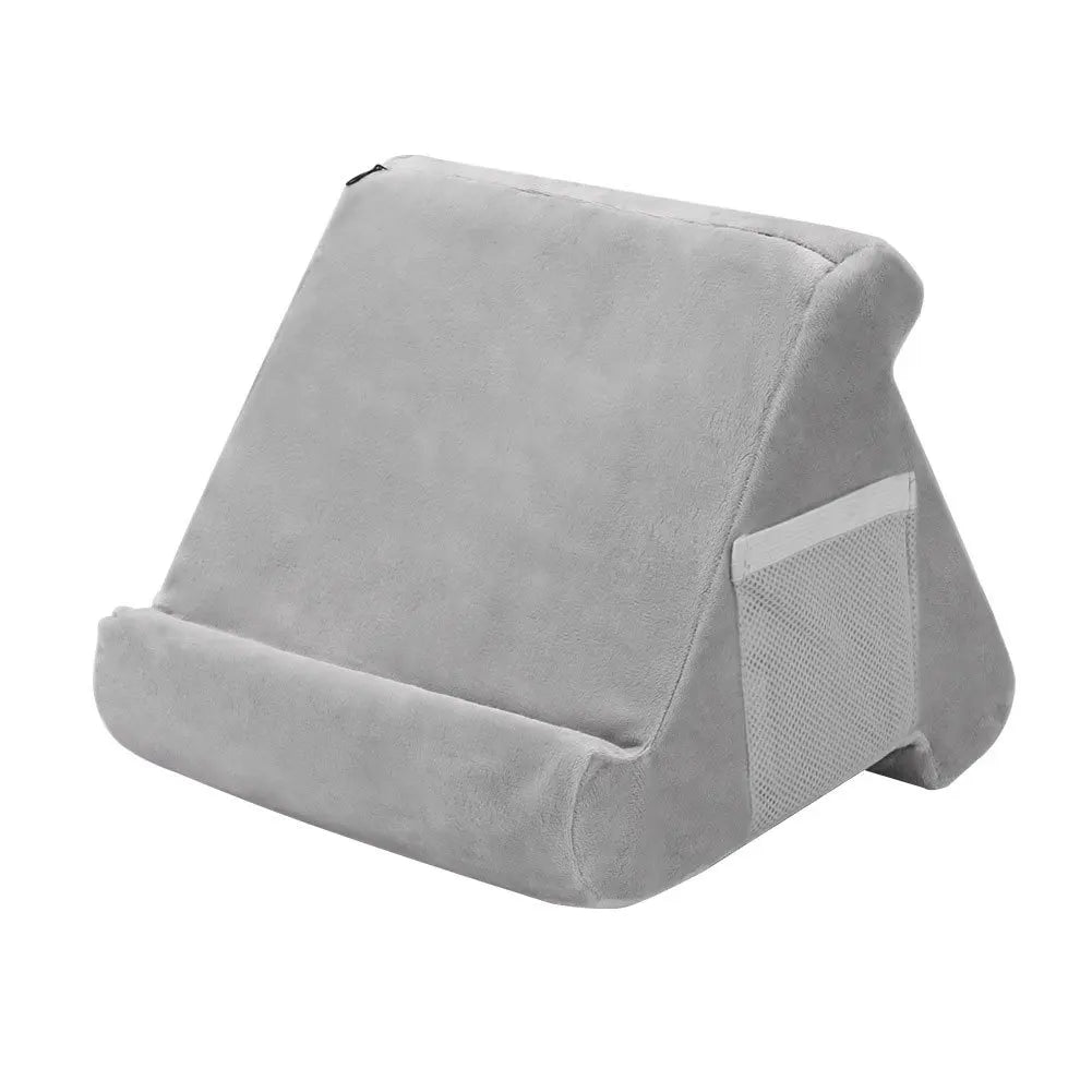 Soporte de almohada de esponja multifuncional para tabletas, para leer libros, soporte de escritorio para tabletas