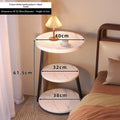 Mesita de noche moderna de madera, armario de mesita de noche, muebles de dormitorio, 2 cajones de almacenamiento, carga USB, muebles que ahorran espacio para el dormitorio