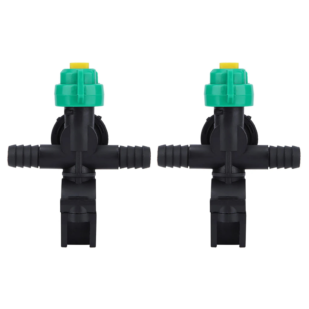 2Pcs External Thread Agricultural Sprayer Fan Shaped Spraying Nozzle for Agriculture