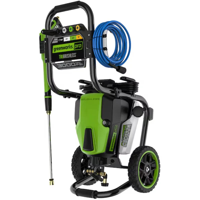 Hidrolavadora eléctrica Greenworks Pro 3000 PSI 2.0 GPM Nuevo Envío gratis