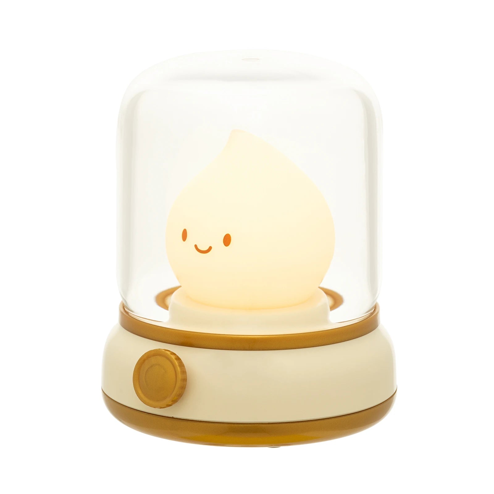 Cute Flame Lamp Candle Night Light Desktop LED Decorative Lamp USB Rechargeable Night Light Bedroom Creative Children's Gift