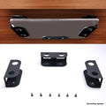 Under Desk Laptop Storage Mount Metal Thickness 1.37" for MacBook,Laptop,Mini,Keyboard,Router,with Anti-Scratch Silicone