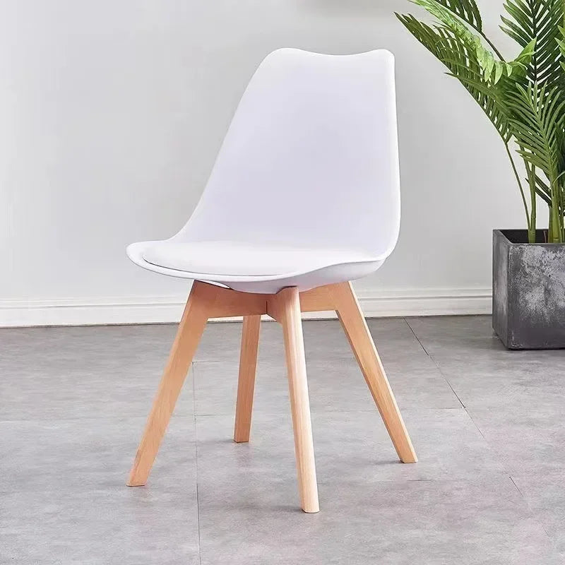 Silla de comedor moderna, silla para el hogar, silla minimalista nórdica con respaldo, silla para mesa de comedor, silla decorativa, sillón para sala de estar.