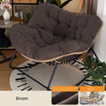 X&D Nido de Pájaro Humano, Sillón Mecedor de Ratán, Sofá de Ocio, Balcón del Hogar, Sofá Individual Perezoso, Silla Mecedora, Silla de Ratán, Se Puede Dormir