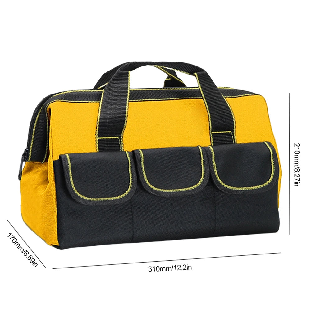 Bolsa de herramientas para escalera telescópica, bolsa portátil para herramientas multiusos, bolsa de almacenamiento de herramientas para escalera de tijera, organizador de herramientas Oxford impermeable