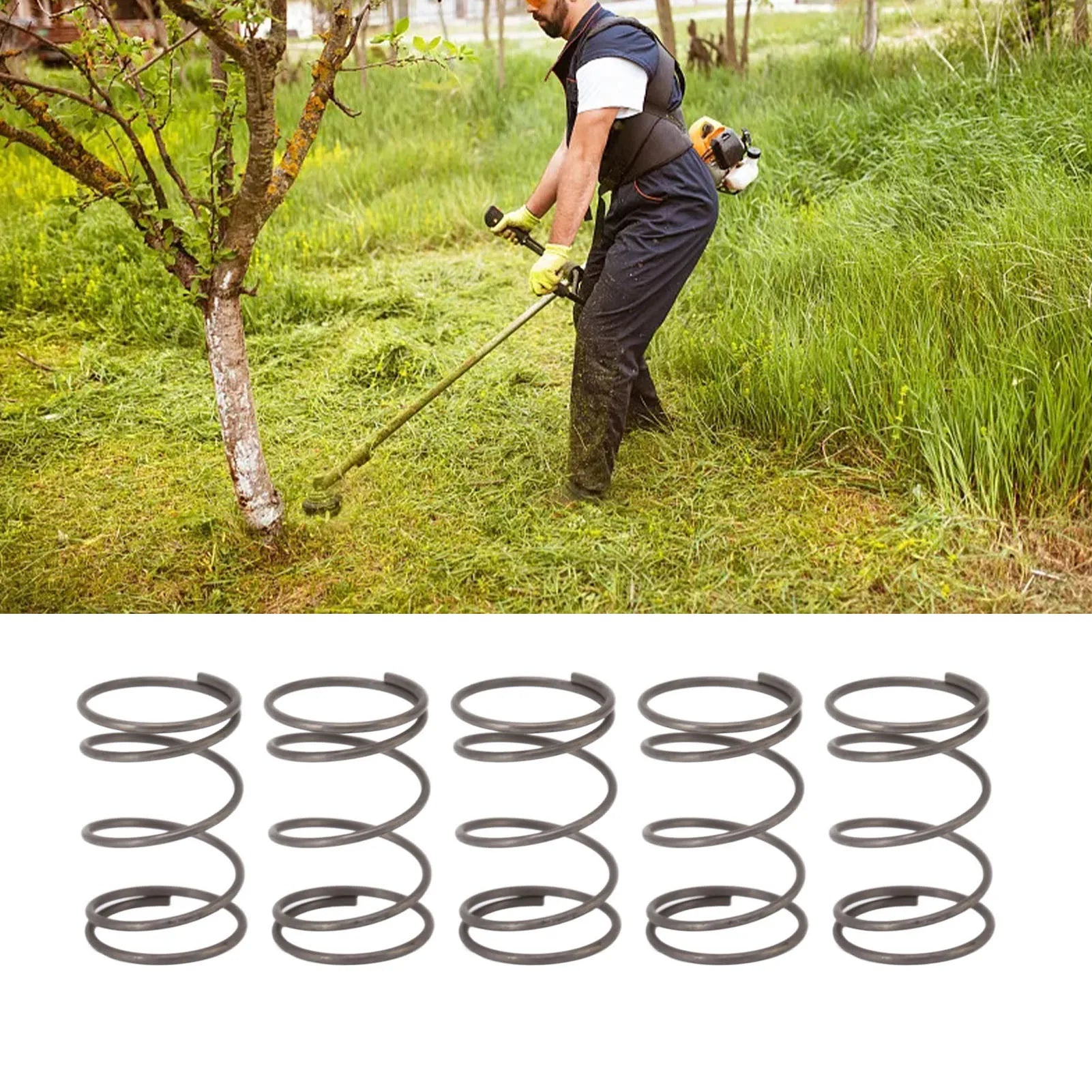 Muelles metálicos del cabezal de la desbrozadora, repuesto de muelle para desbrozadora C5 2 FS38 FS45 FS46 FS45C