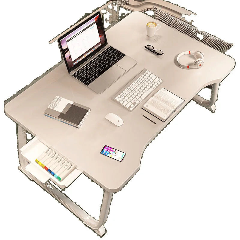 Mesa de ordenador dormitorio mesa plegable dormitorio estudiante estudio ligero mesa de cama escritorio muebles de oficina