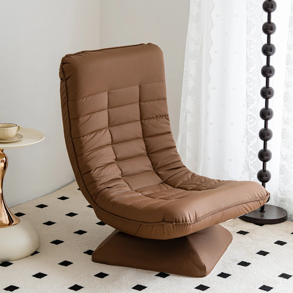 Sillón giratorio para adultos y niños - Asiento giratorio 360 grados - Sillón tipo banana acolchado