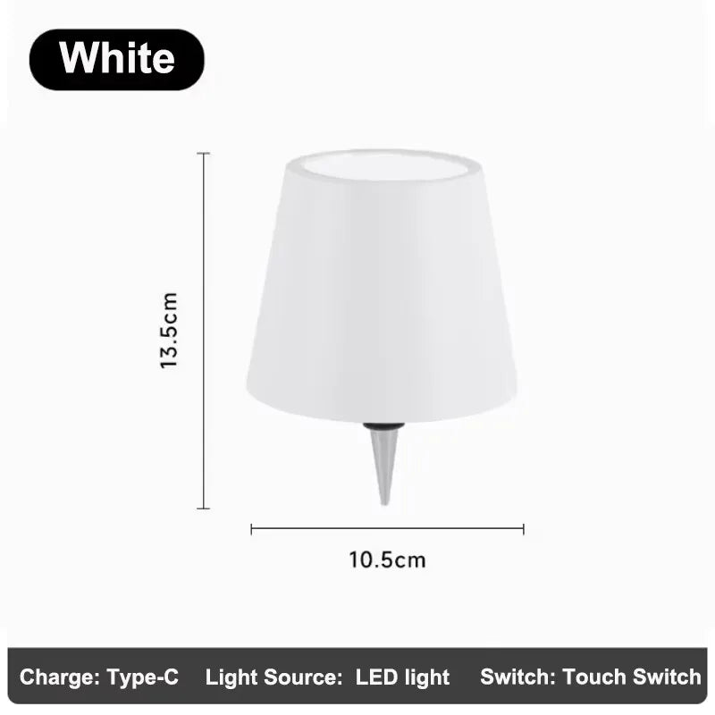 Lámpara de mesa inalámbrica para botellas de vino, luz LED para botellas para uso en exteriores, control táctil, ideal para restaurantes, bares, fiestas y festivales