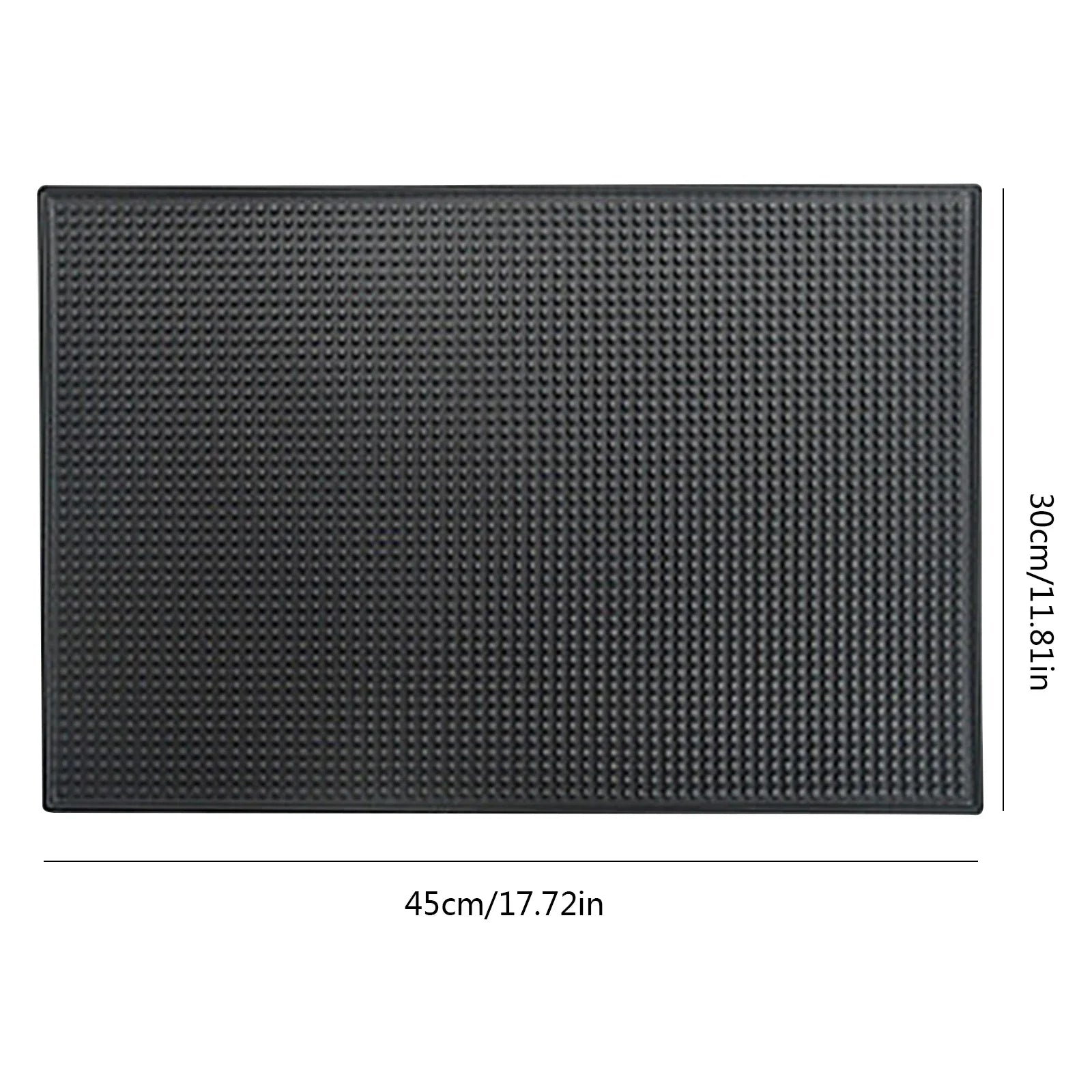 Bar Mat Rubber Anti-slip PVC Coffee Bar Mats Cup Mat Waterproof Heat Resistant Coffee Maker Countertop for Home Bar Accessories