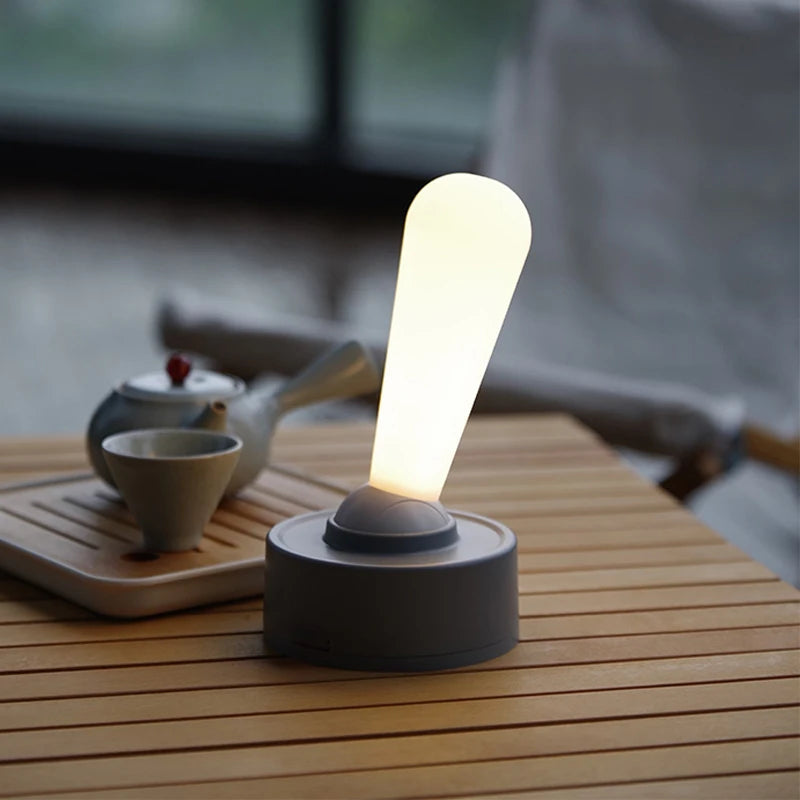 Lámpara de escritorio con luz nocturna creativa, joystick de escritorio, lámpara de ambiente USB para dormitorio interior, mesilla de noche, lámparas de escritorio LED con carga para habitación.