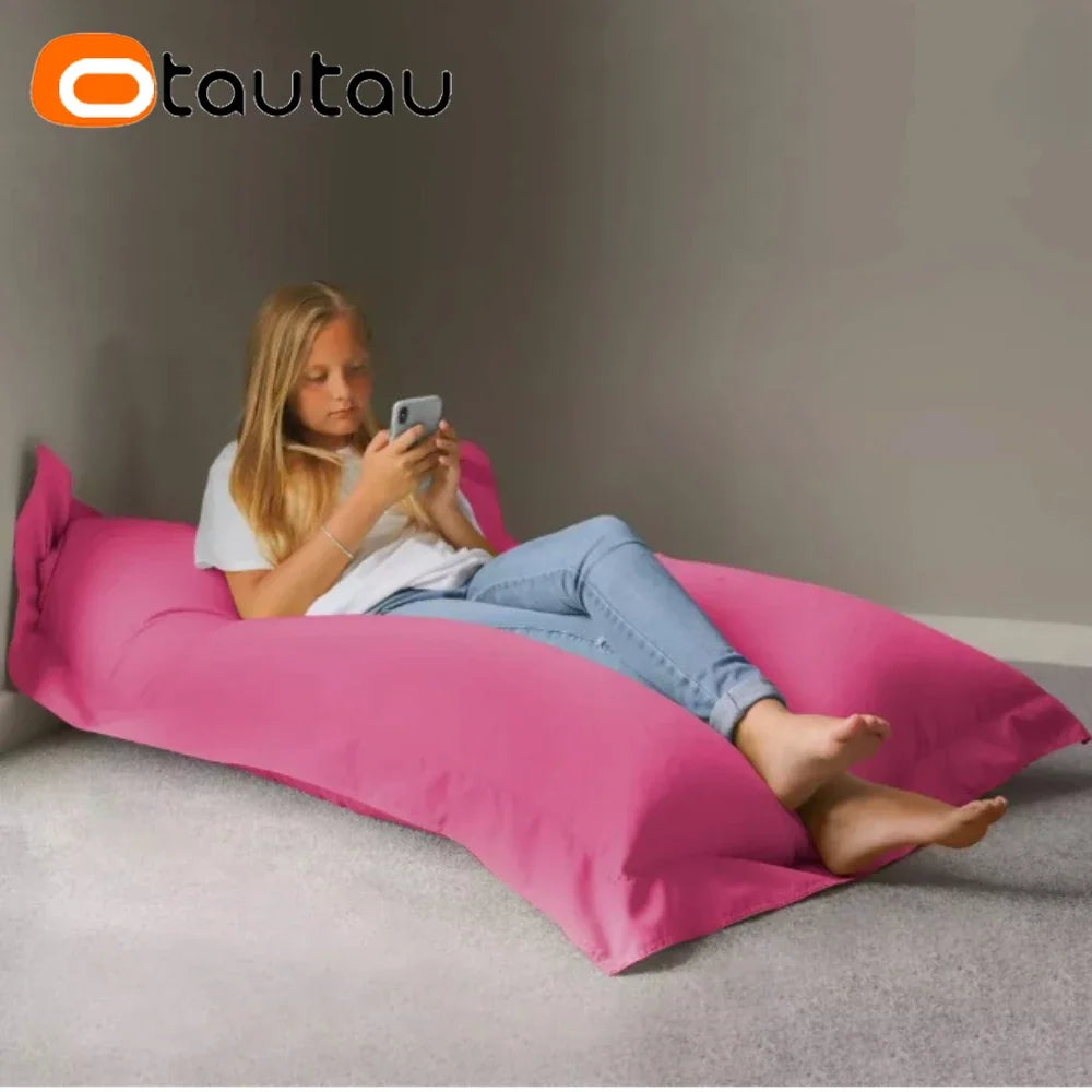 Funda de cojín para exteriores OYAUTAU, puf, flotador de piscina de playa, tumbona DD034 [¡Sin relleno! ¡Necesitas comprar el relleno tú mismo!]