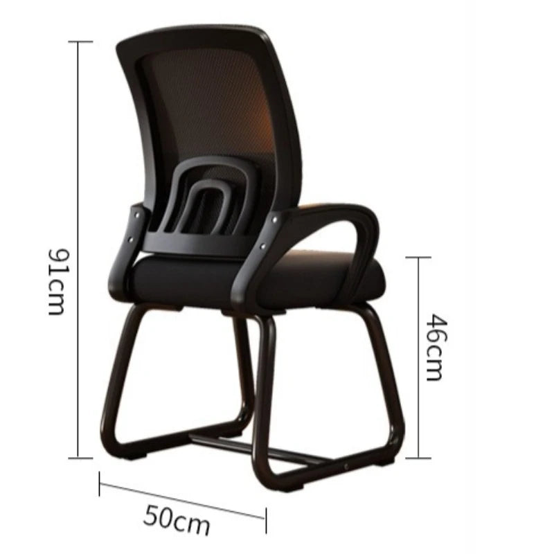 E-sports Employee Ergonomic Office Chair Bow-shaped Computer Chair Comfortable Sedentary Not Tired Silla Gamer Office Furniture