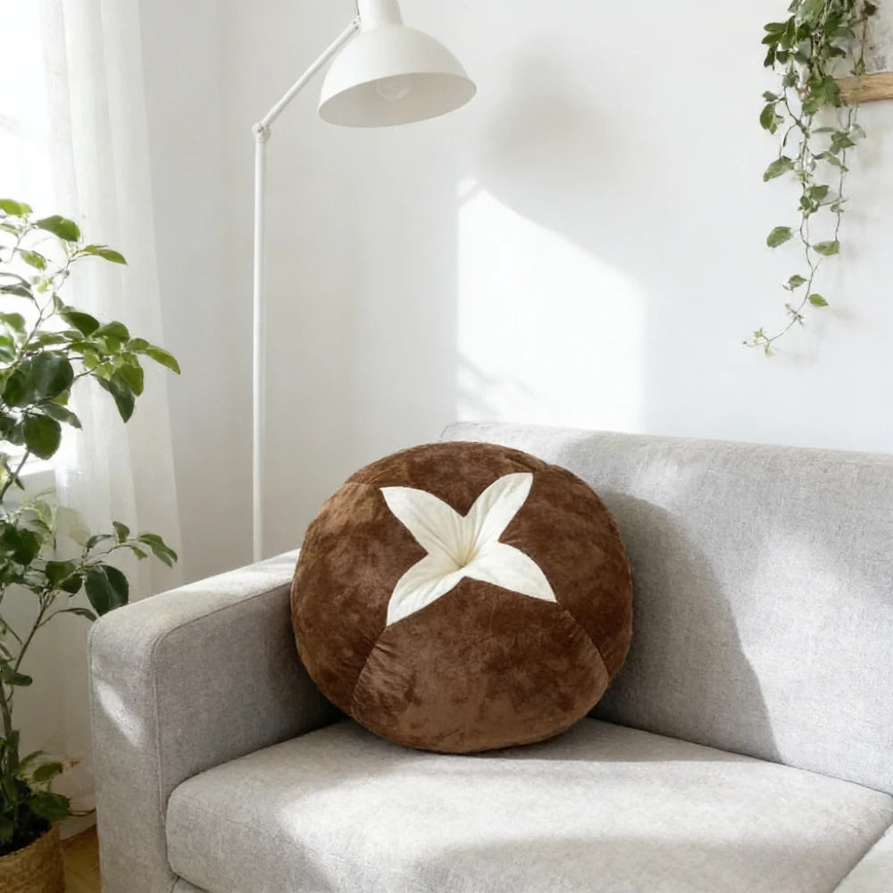 Cojín Engrosado con Almohada en Forma de Tomate, Cojín Redondo de Verduras, Champiñón, Caqui para Asiento de Ventana, Almohadas para Dormitorio