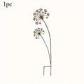 1 unidad de estacas metálicas decorativas para jardín, maceta para patio, balcón, decoración de jardín, hogar, patio, exterior, accesorios de jardín