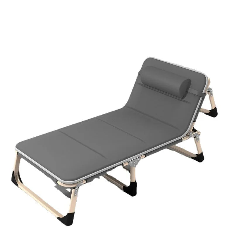 Ropa de cama plegable sencilla para siesta al aire libre, equipo de viaje para acampar, silla de descanso para siesta de oficina para adultos, cama pequeña portátil para exteriores, muebles Canion.