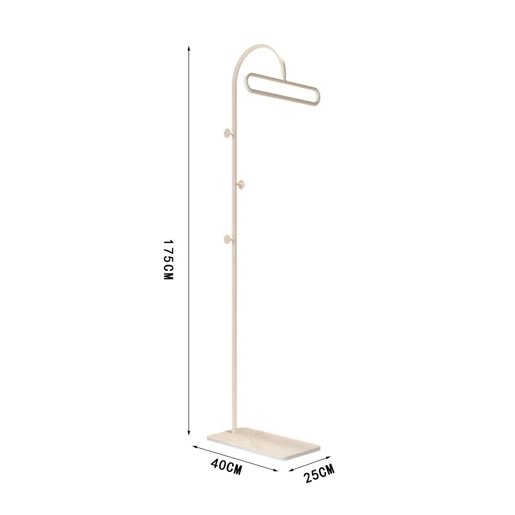 Colgador de ropa de pie para el hogar, dormitorio, perchero simple, perchero popular, perchero, almacenamiento