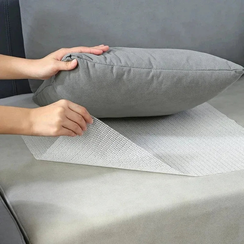 Colchón Antideslizante Sábana Sofá Esterilla PVC de alta calidad Suelo Alfombra Esterilla de yoga con Tejido Base de Fijación Tela Antideslizante Doméstica