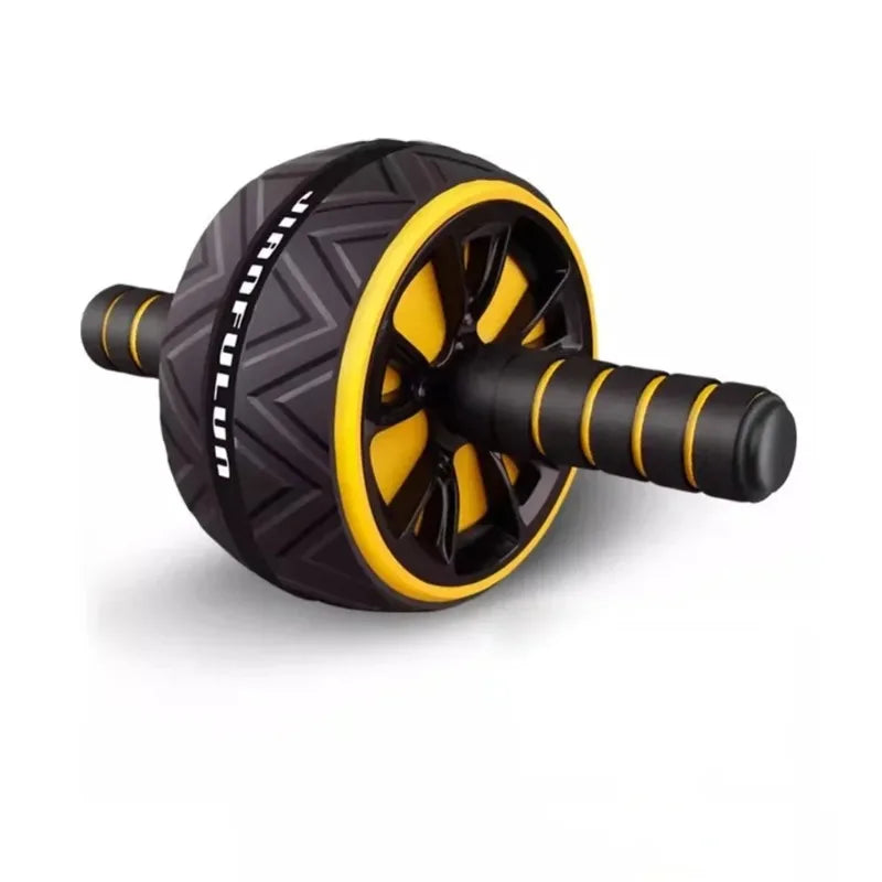 Ab Rollers Dual-Wheel Silent Abdominal Roller for Core Workout Fitness Equipment with Anti-Slip Base for Men Women Home Training