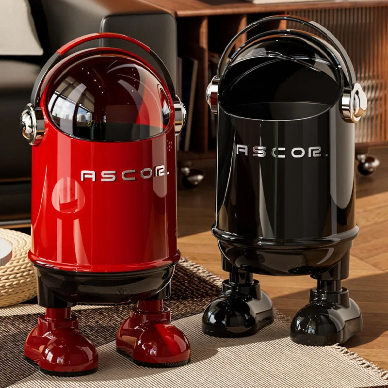 Bote de basura con sensor sin contacto de acero inoxidable, cubo de basura de gran capacidad para cocina, baño, dormitorio, sala de estar, hogar
