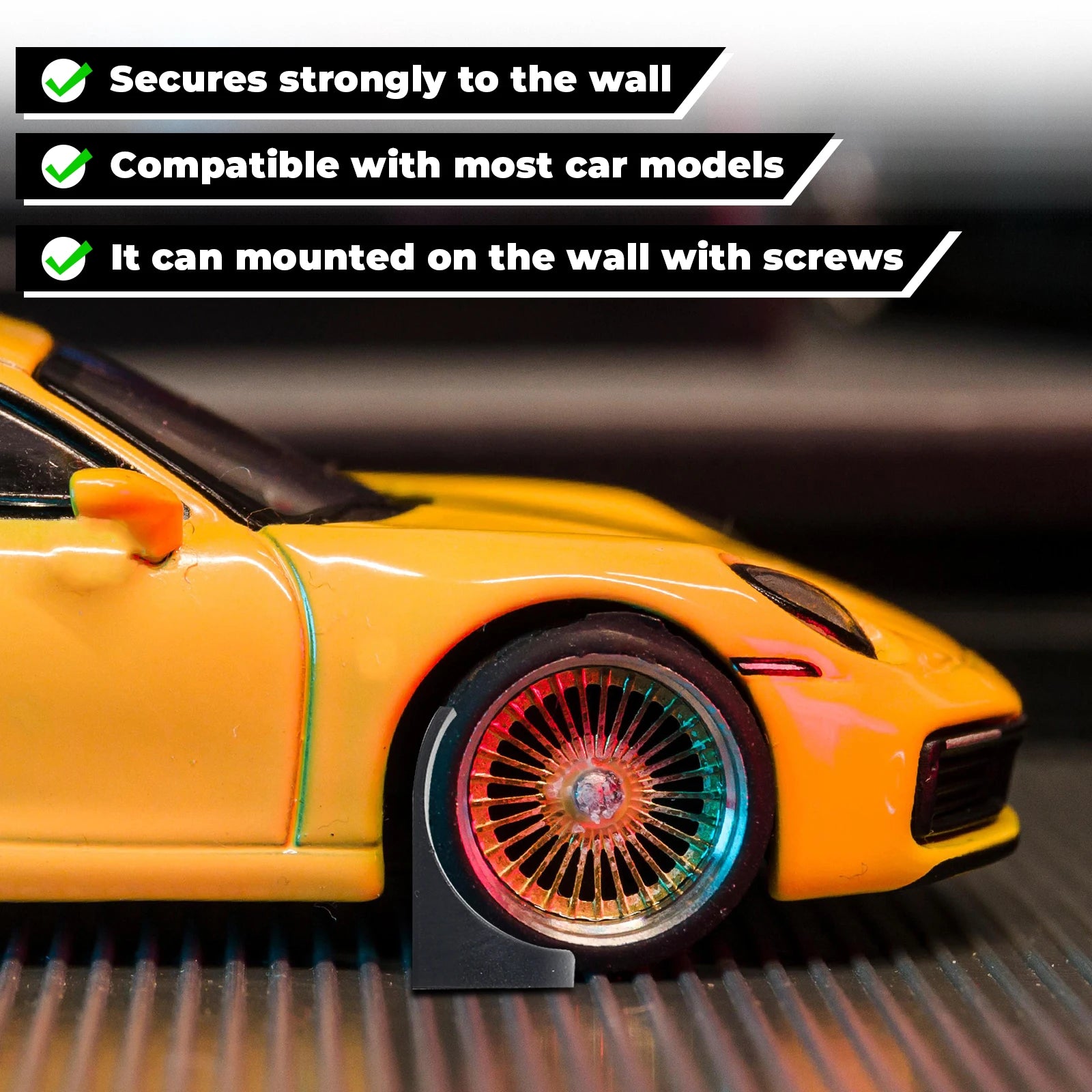 Soporte de pared para exhibir coches de colección, 12/20 unidades, soporte firme para coches de juguete con ruedas en la pared, estante de exhibición para maquetas de coches Lego
