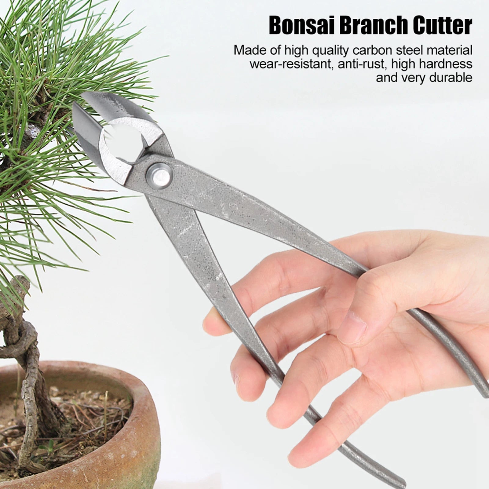 Tijeras de podar de jardín para bonsái, cortador de ramas, tijeras de podar multifuncionales para bonsái, herramientas de tijeras de jardinería