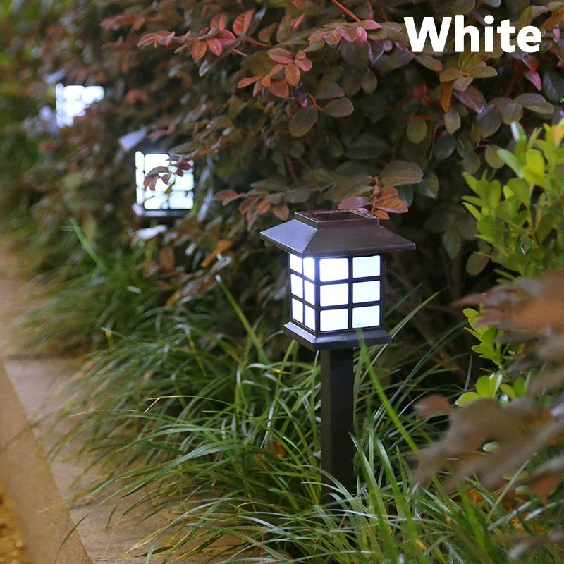 2/4/6/8 Uds. Luces LED solares para caminos, impermeables, para exteriores, decoración de jardín, farola para paisajismo, patio, entrada de vehículos