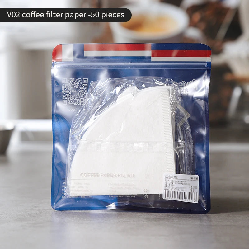 Bincoo Complete Pour Over Filter Collection - Round, Cone, Basket Styles in Multiple Sizes, Full Model Selection