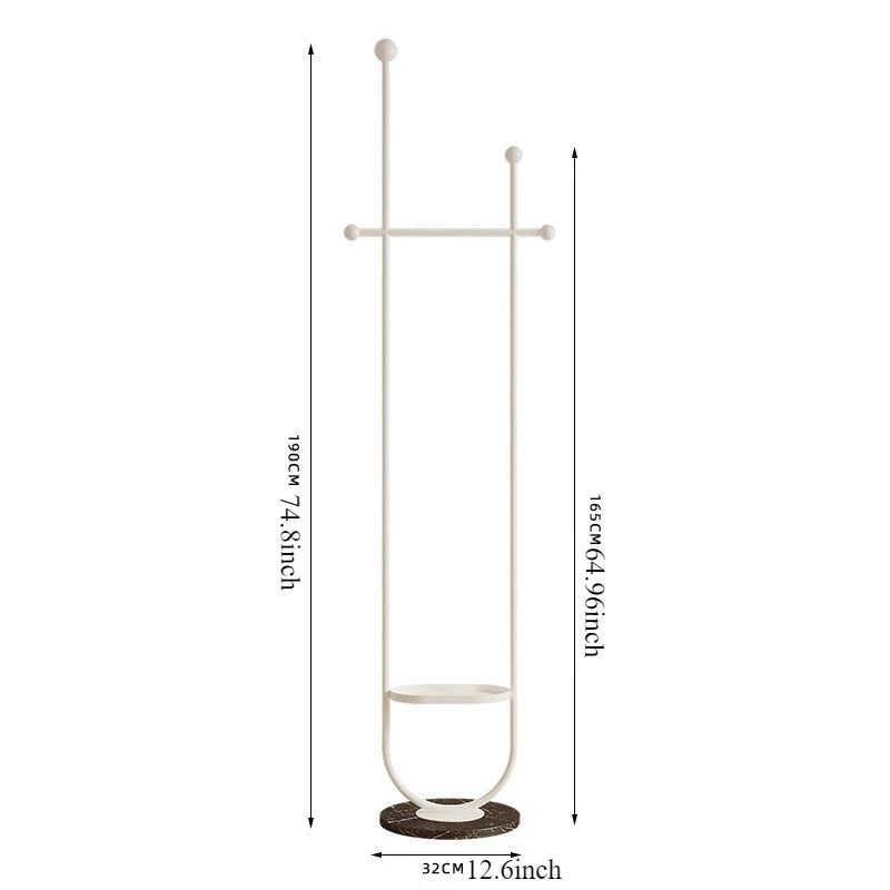 Perchero portátil de pie para dormitorio, colgador de ropa, perchero, muebles modernos para tiendas de ropa