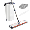Magic Flat Squeeze Mop With Bucket Hand Free Lazy Cleaning Mop Microfiber Rotating Self Wringing Mop House Cleaning Spin bucket