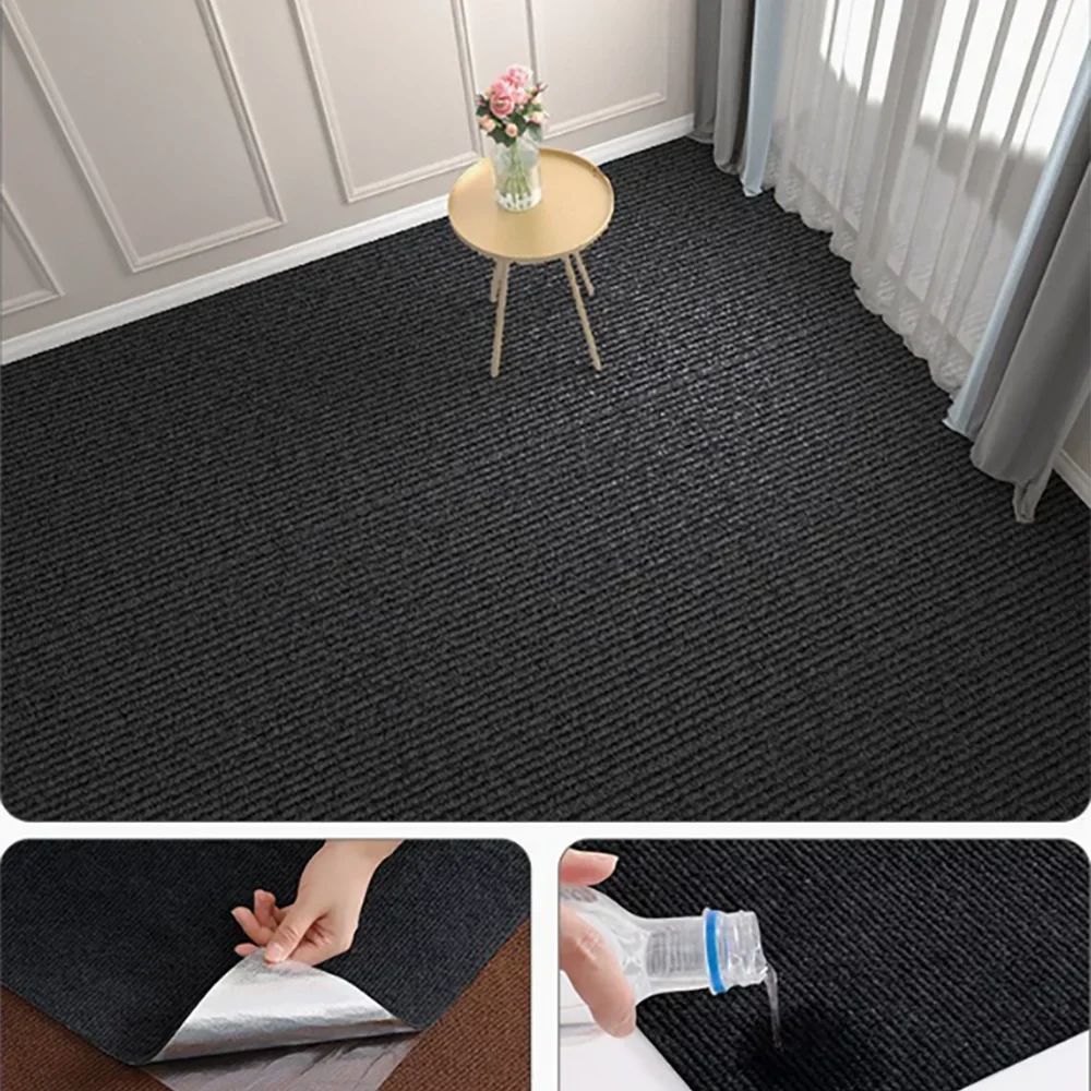 Alfombrilla antideslizante autoadhesiva prémium de 40 cm x 3 m, impermeable, a prueba de aceite, para cocina, baño, exterior, alfombra antideslizante, decoración del hogar