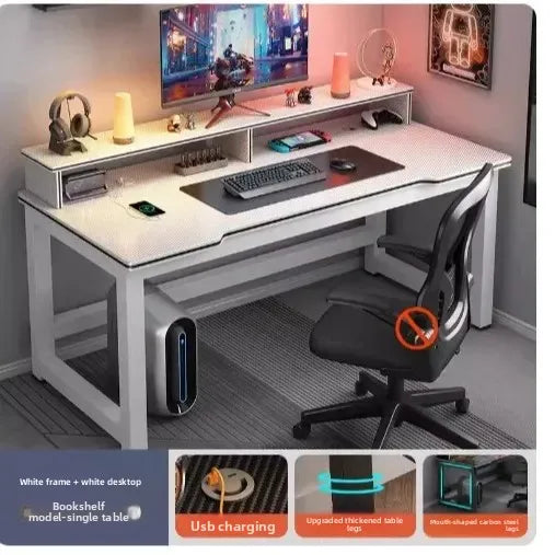 Mesa de ordenador, escritorio, sala de eSports, sala de juegos, estudio de transmisión en vivo, mesa de internet, mesa de café, muebles.