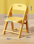 Silla para niños, asiento para bebés pequeños, respaldo plegable, taburete engrosado antideslizante, resistente y portátil, guardería, jardín de infancia, hogar