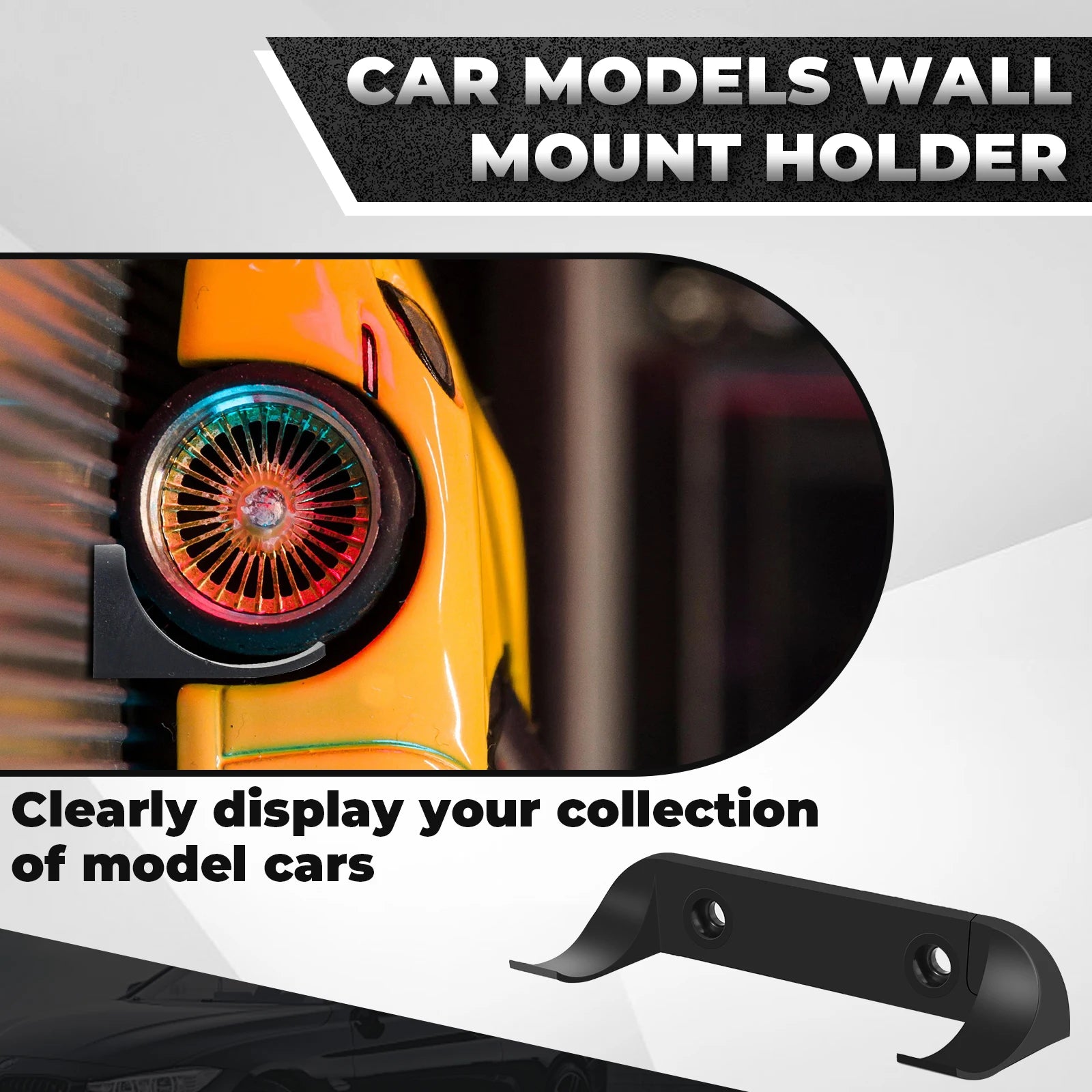 Soporte de pared para exhibir coches de colección, 12/20 unidades, soporte firme para coches de juguete con ruedas en la pared, estante de exhibición para maquetas de coches Lego