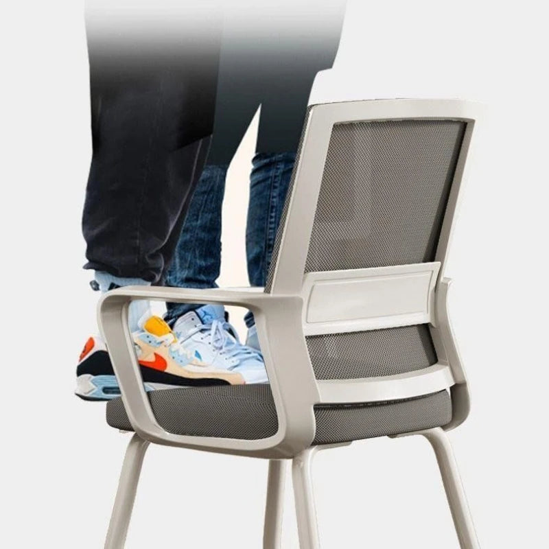 Silla de ordenador Silla gamer Silla ergonómica cómoda Silla sedentaria para oficina, reuniones, dormitorio, universidad, estudiantes, hogar, escritorio, taburete