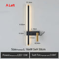 Lámparas de pared nórdicas modernas luces LED para habitación, decoración del hogar, lámpara de cabecera interior, lámparas de aplique de pared para sala de estar, sofá de fondo
