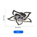 Modern Minimalist Led Ceiling Fan Lamp Smart Switch 65CM Ceiling Fans With Lights For Living Room Bedroom Home Decor Fan Lamp