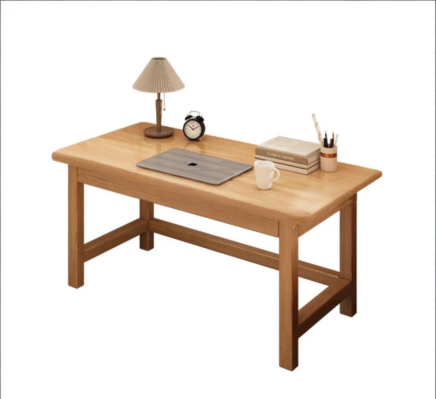 Escritorio de madera maciza para estudiantes, uso doméstico, dormitorio, escritorio de computadora, escritorio de estudio, escritorio de escritura, escritorio de oficina