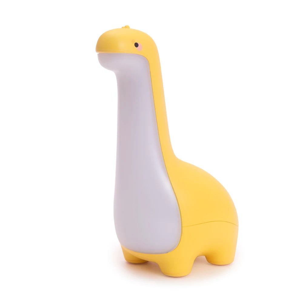 Dinosaurio Luz Nocturna Linda Luz Nocturna Infantil Protección Ocular Lámpara de Mesita de Noche con Temporizador Carga USB Decoración de Habitación Regalo para Niños