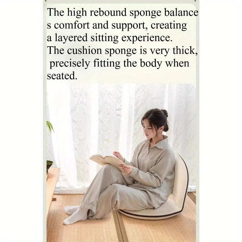 Sofá perezoso, asiento de tatami, cojín de suelo, sofá pequeño donde acostarse a dormir, cama para mirador, silla con respaldo plegable