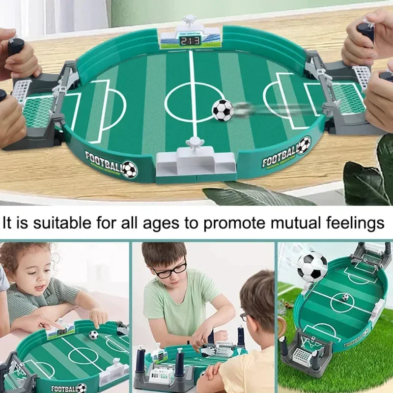 Juego de mesa de fútbol de mesa para fiestas familiares, juego de mesa de fútbol de mesa, juguetes de fútbol, deportes portátiles, juguetes al aire libre, regalo para niños