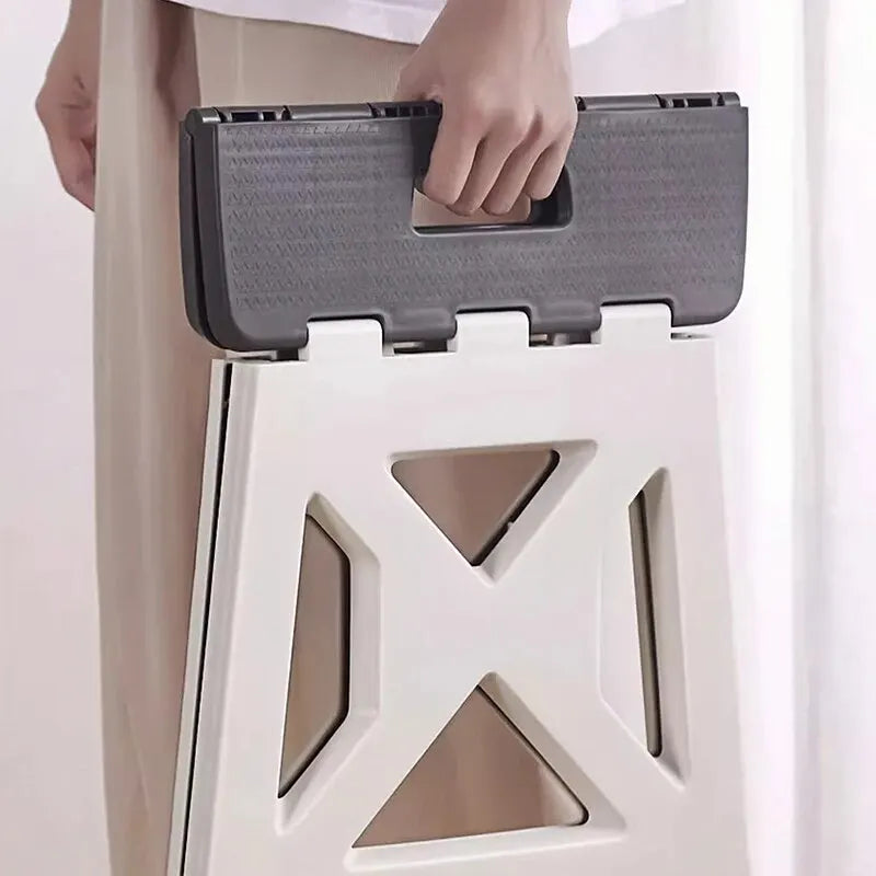 Taburete plegable portátil para exteriores para uso doméstico, multifuncional para cambio de zapatos, taburete de pesca sencillo y ligero