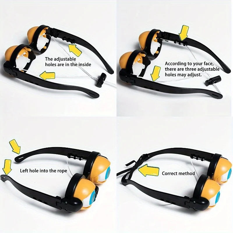 Gafas, Juguetes, Artículos para Fiestas de Adultos, Bromas Divertidas, Regalos de Navidad y Cumpleaños, Gafas de Plástico Juguetes Novedosos y Divertidos Regalos de Pascua