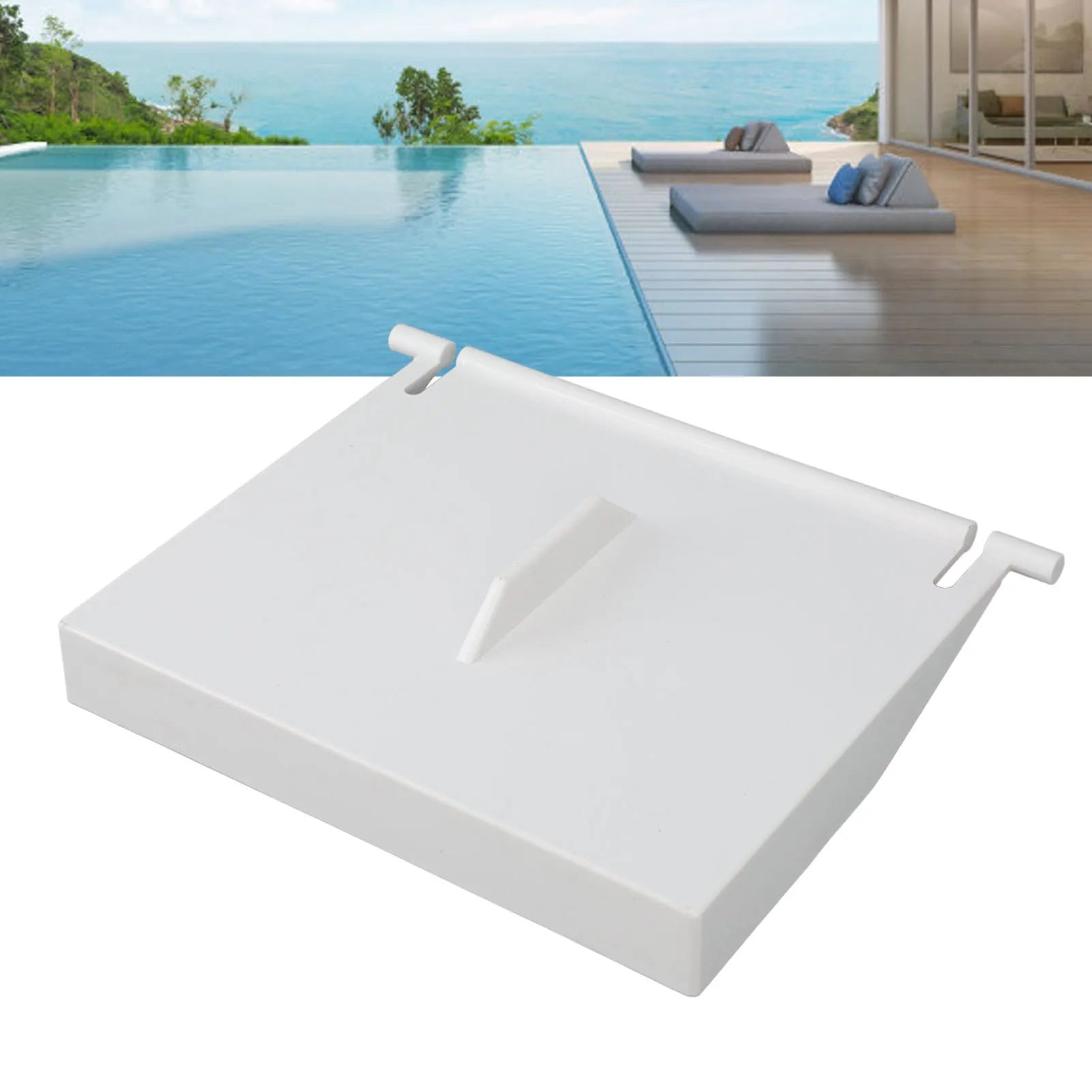 Puerta deflectora de reemplazo para espumadera, trampilla de plástico para espumadera Hayward 8926, accesorios para piscinas