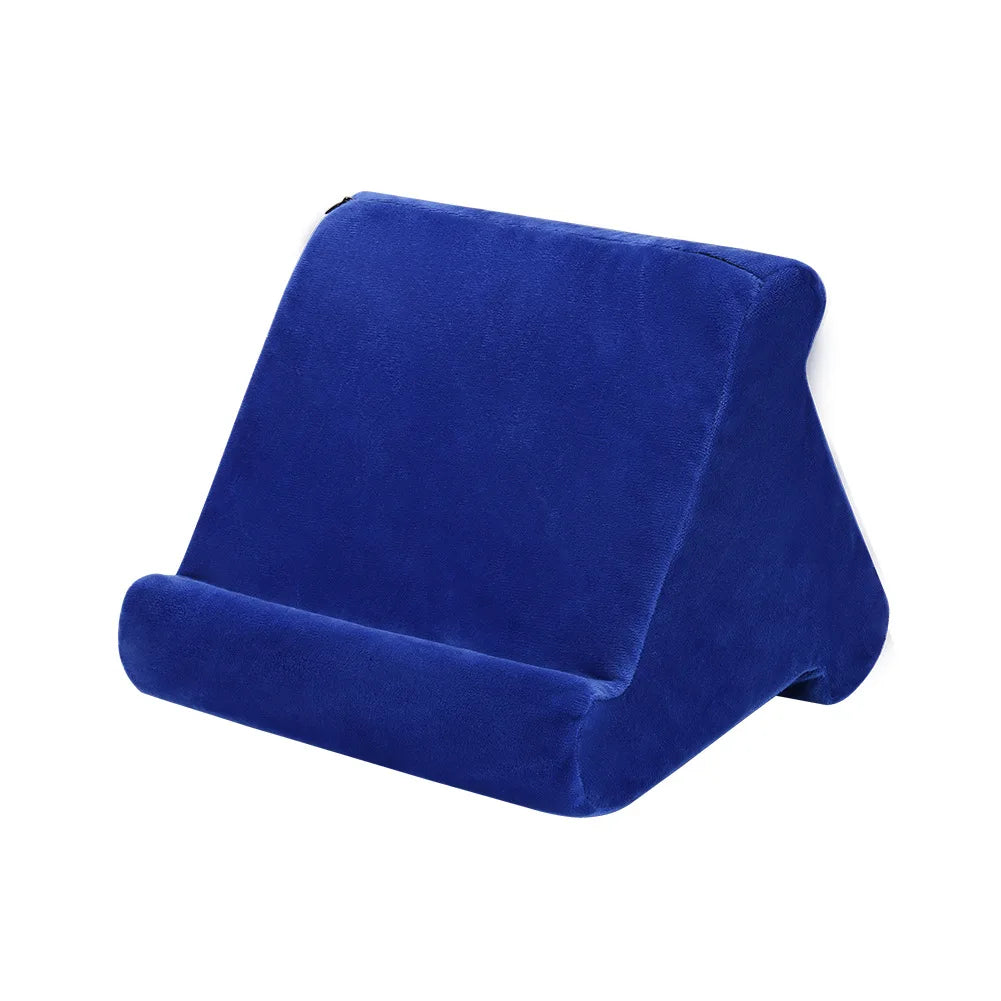 Soporte de almohada de esponja multifuncional para tabletas, para leer libros, soporte de escritorio para tabletas