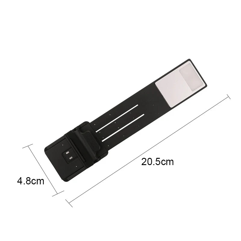 Luz de libro de 3 colores con clip de carga, luz de lectura y aprendizaje versátil, clip de luz de lectura con atenuación y protección ocular, lámparas LED de libro