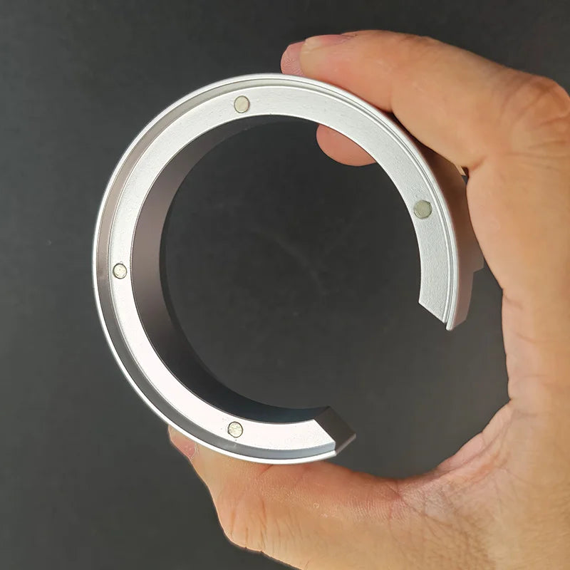 Para amoladora Eureka Mignon MMG, anillo dosificador de café de 58 mm, anillo antipolvo volador, se adapta al mango de la máquina de café, anillo de polvo de café