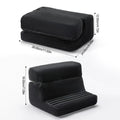 Soporte de almohada multiusos para tableta, 4 ángulos para una lectura y visualización cómoda de la tableta del teléfono móvil, soporte de lectura plegable