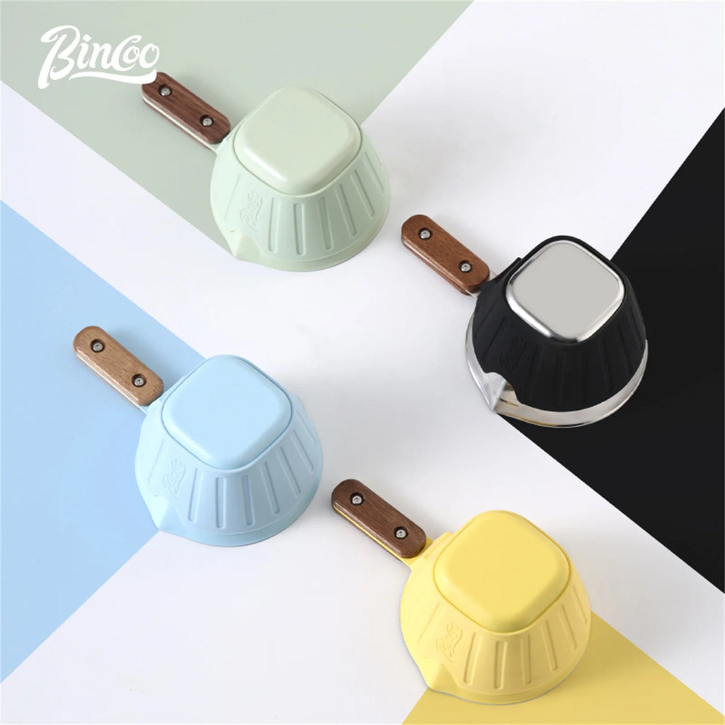Bincoo Vaso de Chupito de Espresso Multicolor, Acero Inoxidable 304 con Diseño Resistente al Calor y Escala de Medición Precisa para Baristas